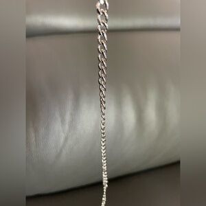 Elegant Silver plated bracelet unisex